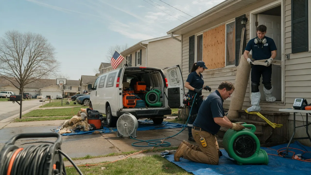 Water Damage Restoration in Verona, OH near me